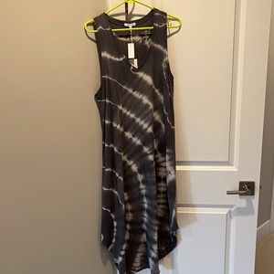 Brand new tie dye Z Supply flowing dress. Size L.